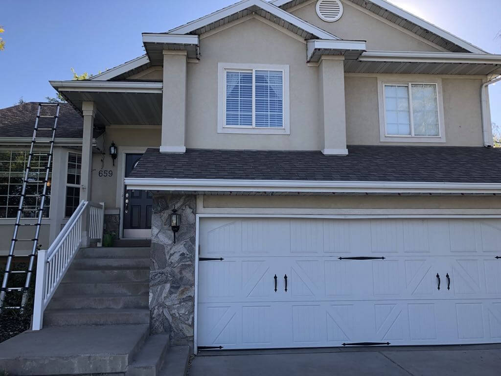 storm repair, two-story house, West Jordan Utah
