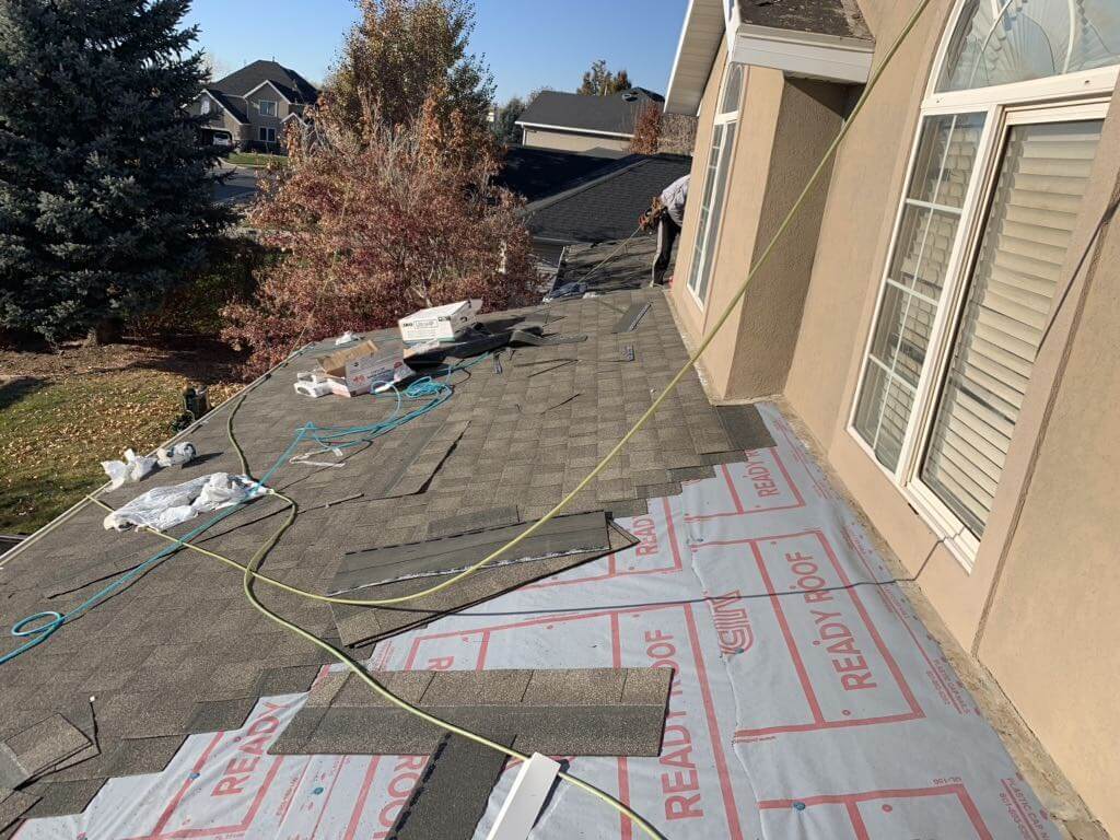 roof replacement by CTI Roofing