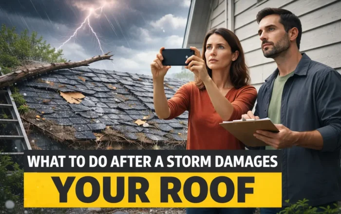What To Do After a Storm Damages Your Roof