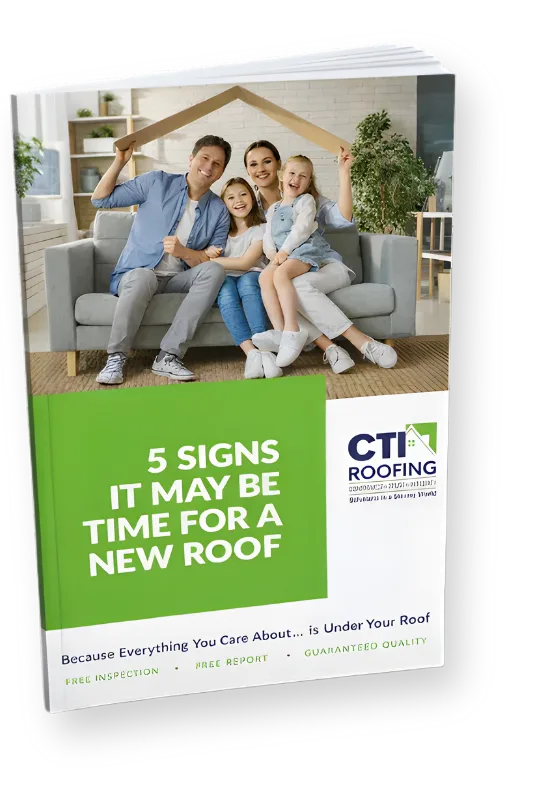 5 Signs You Need a New Roof Free Guide - CTI Roofing