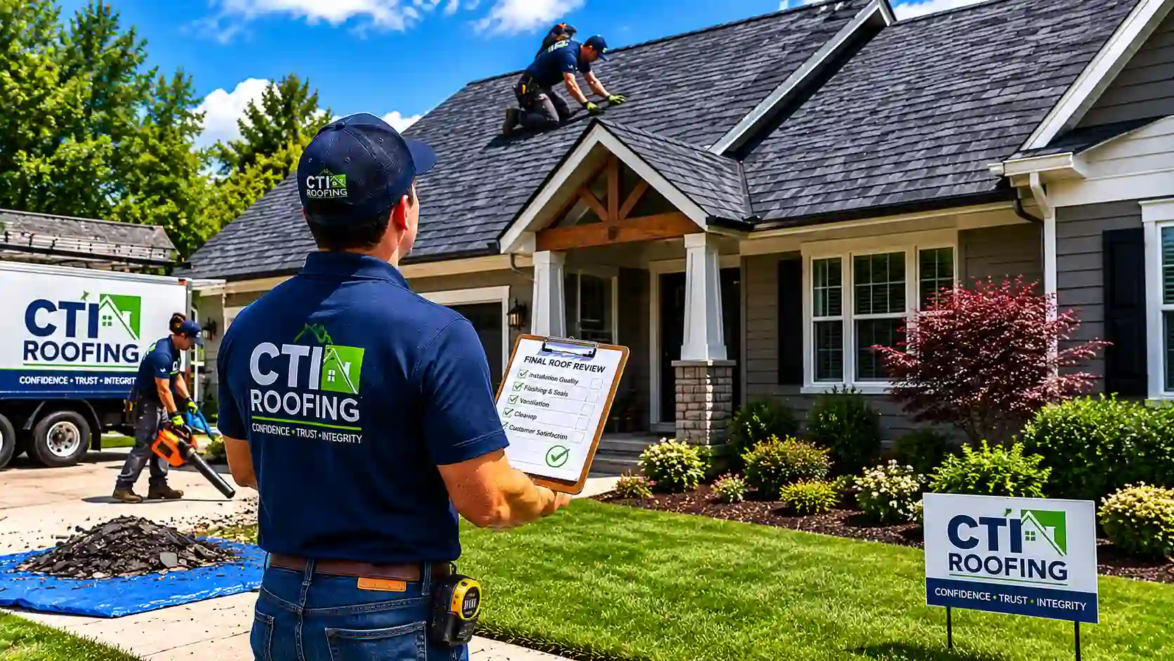 Architectural Shingle-Cleanup and Final Review