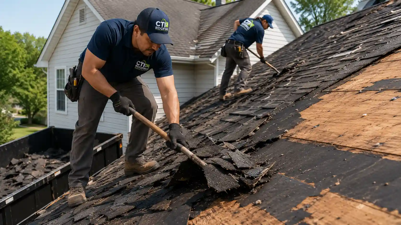 Architectural Shingle-Old Roofing Material Removal