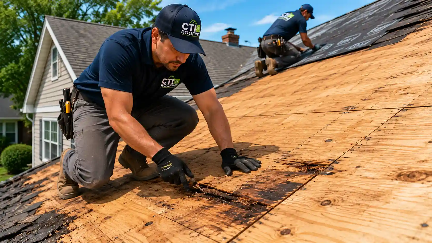 Architectural Shingle-Roof Deck Inspection and Prep