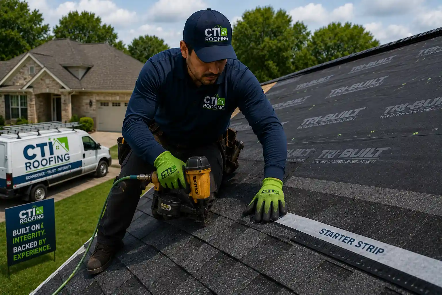Class 4 Shingle Installation