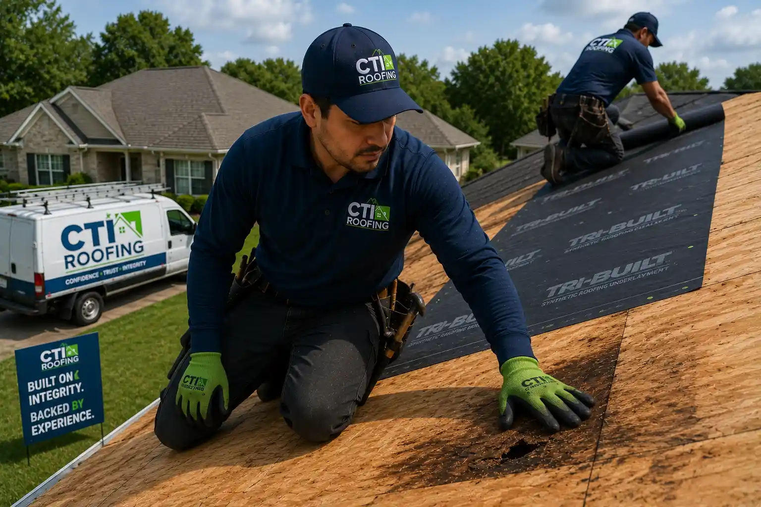 Class 4 Shingle Roof Deck and Underlayment Preparation