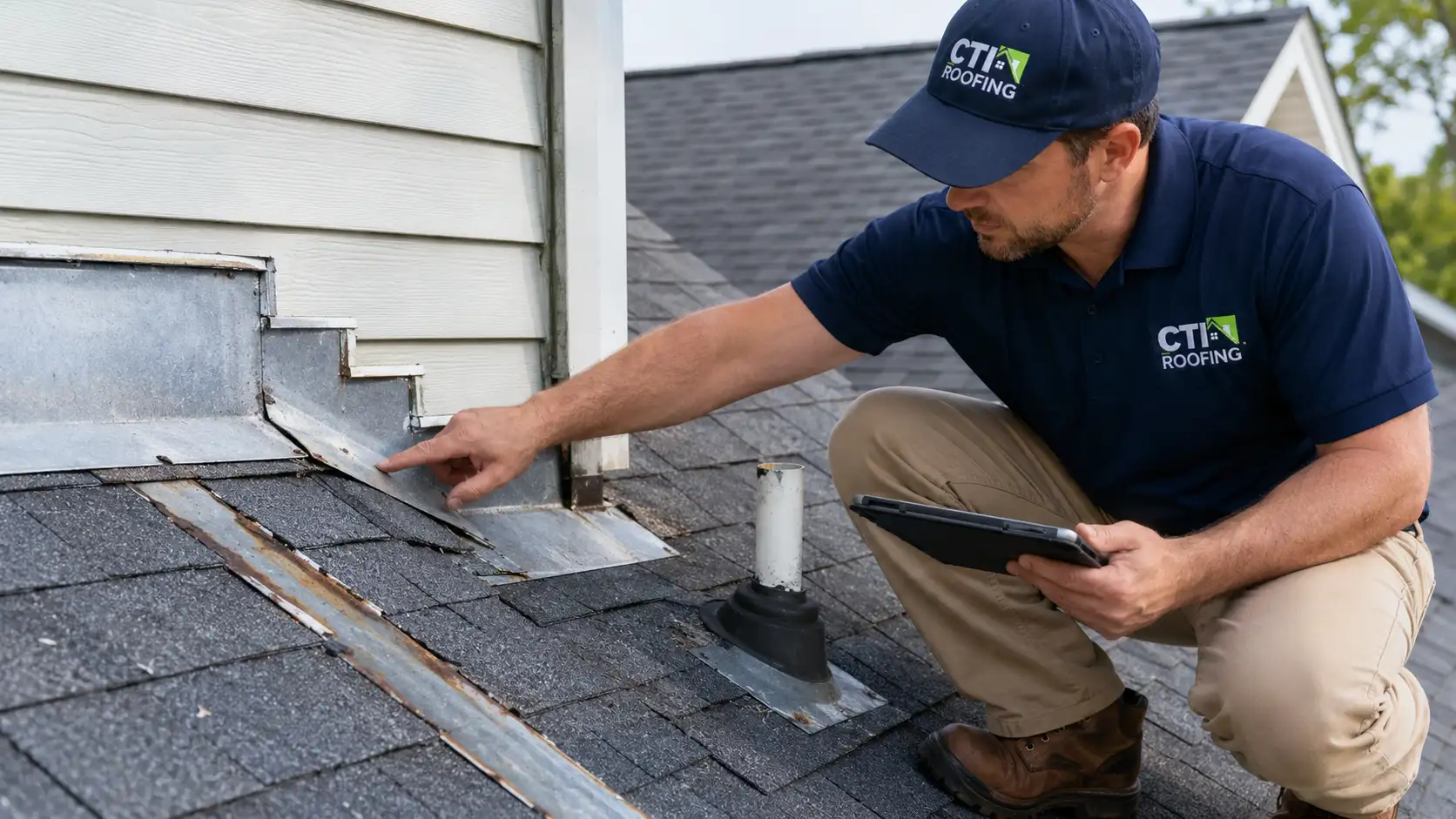 Flashing Repair-Roof and Flashing Inspection