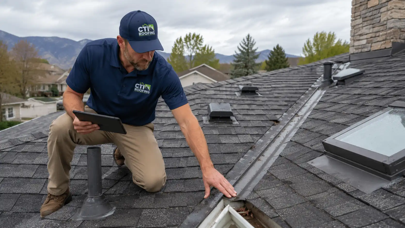 Hail Damage Assessment-Roof Component Check