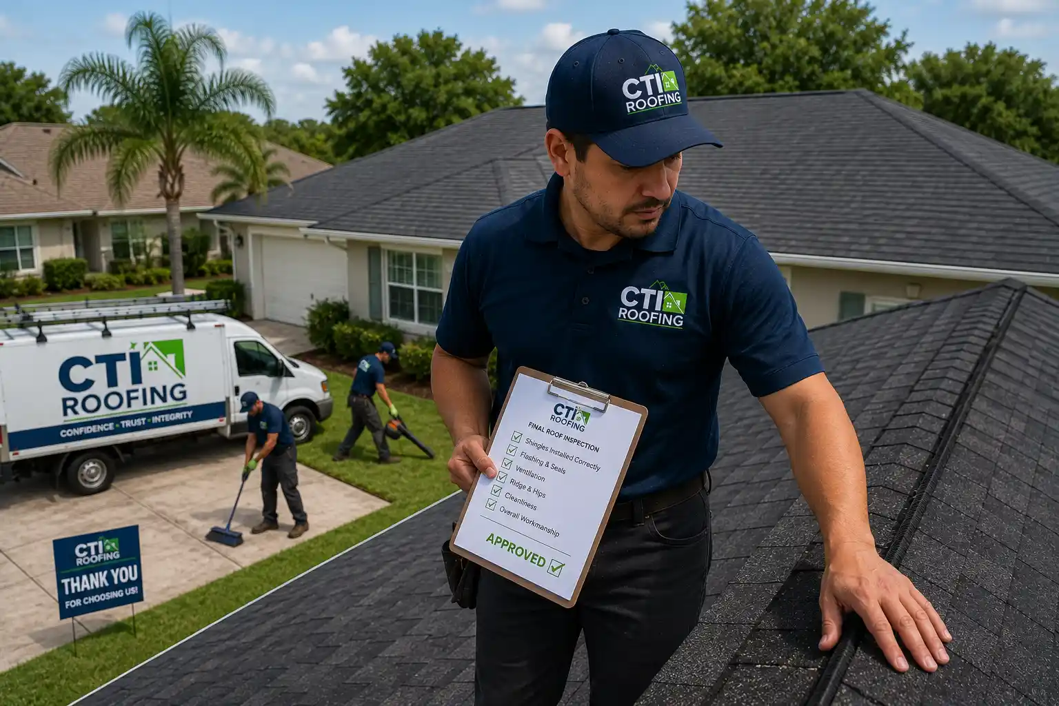 Impact Resistant Shingle Cleanup and Final Review