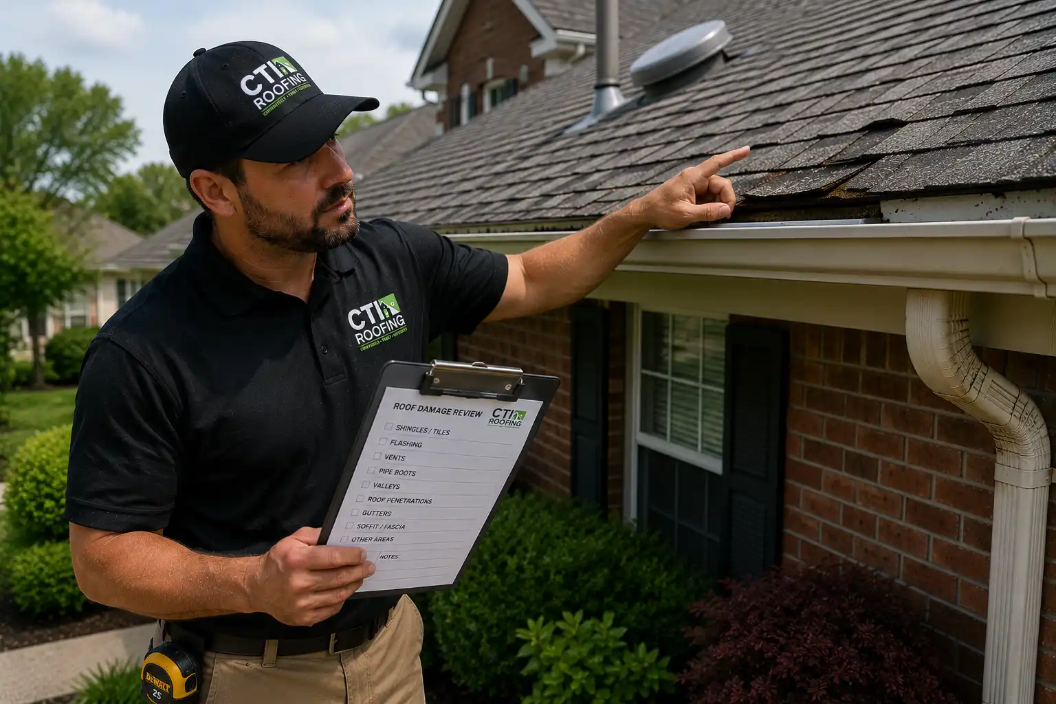 Insurance Adjuster Meeting Support Damage Review