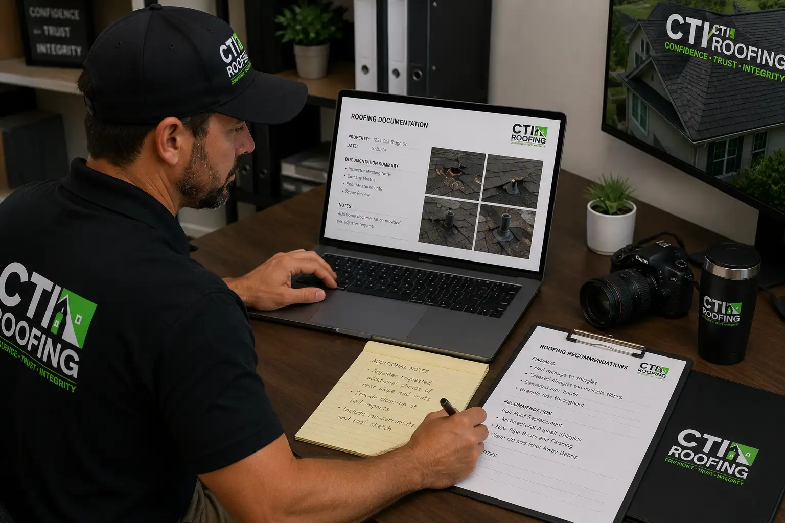 Insurance Adjuster Meeting Support Follow-Up Documentation