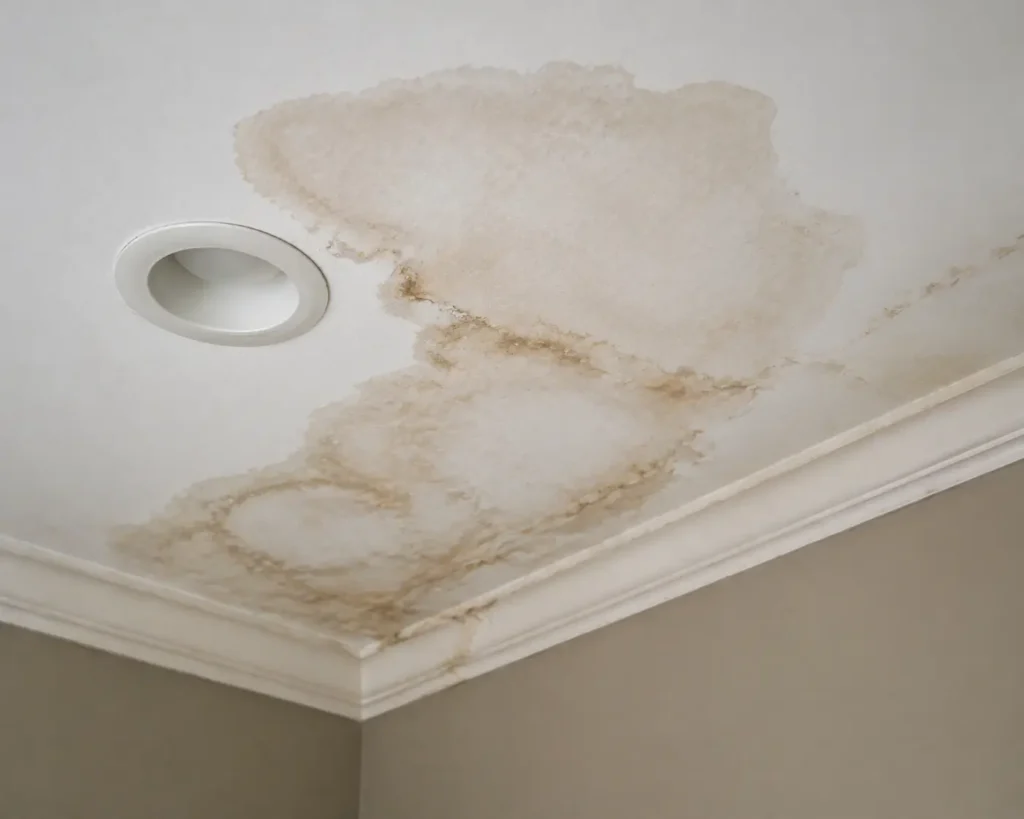 Interior Water Stains or Discoloration