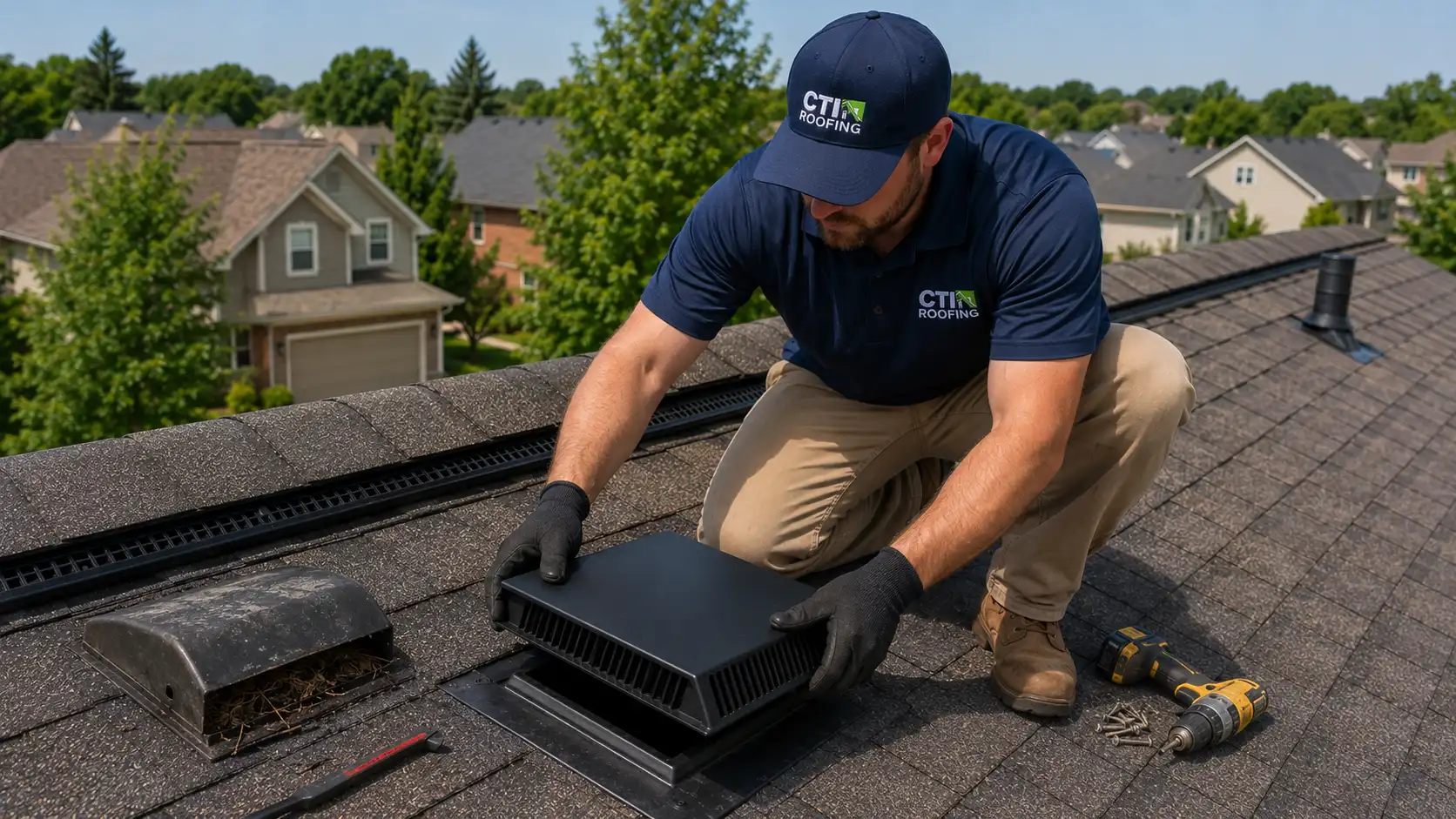 Vent Repair-Repair or Replacement of Vent Components