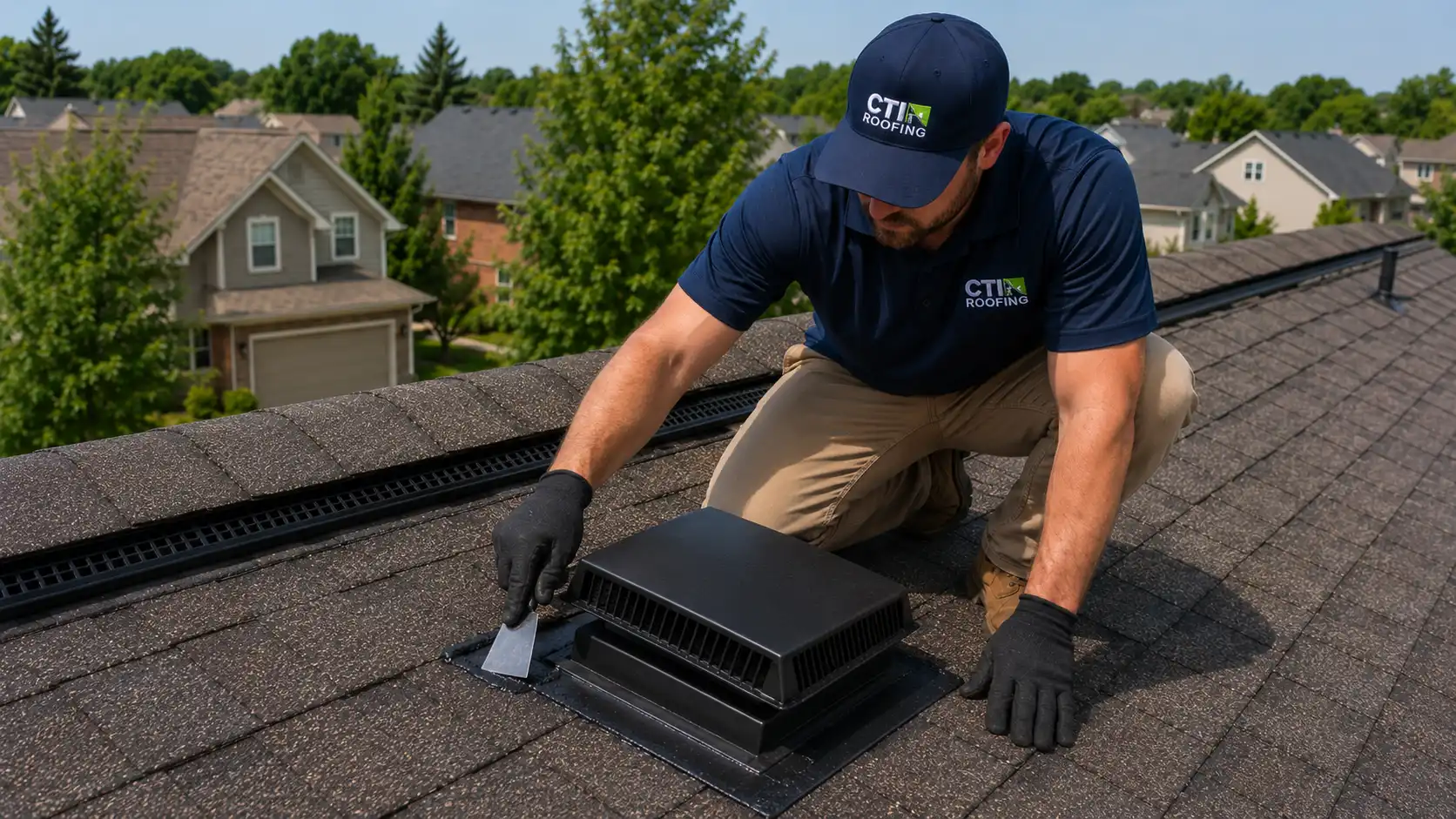 Vent Repair-Sealing and Waterproofing