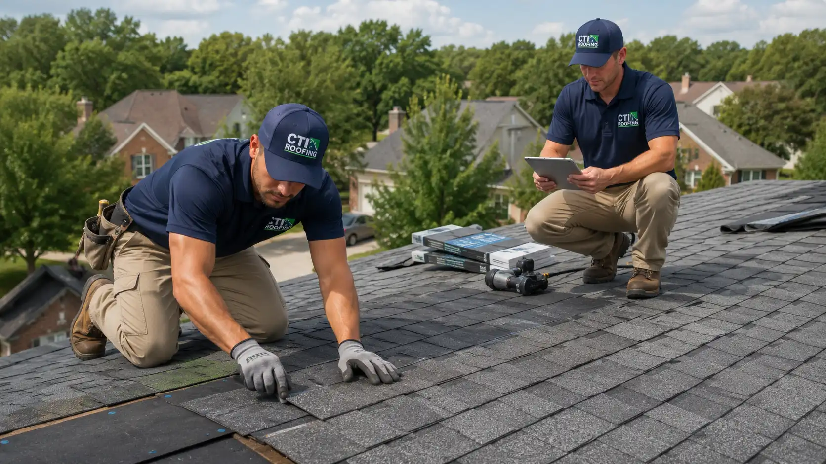 Wind damage repair-Repair and Final Review